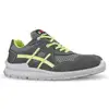 Image de Chaussure de sécurité Nico taille 44 gris/vert cuir velours / matériau mesh S1P