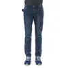 Image de U-POWER | Pantalone da Lavoro JAM, con Porta Ginocchiera, Slim-Fit, 5 Tasche portaoggetti, chiusura con bottone e zip YKK, Elasticizzato, 98% Cotone 2%Elastane