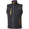 Image de U-POWER | Gilet da Lavoro Uomo con Zip UNIVERSE, in Softshell, Impermeabile, Traspirante e Antivento, 96% poliestere 4% spandex