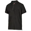 Image de U-POWER DON'T WORRY... BE HAPPY! Polo Uomo in Cotone Piquet Tonga Black Carbon Conf=5 Pz Homme piqué, 5X-Large
