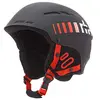 Image de rh+ Rider Helmet Rider Helmet Casque Mixte Adulte, Noir Mat/Logo Red, L/XL