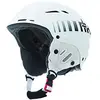 Image de rh+ IHX6026 24L/XL, Rider Helmet Mixte Adulte, Matt White Shiny Grey Faded to Black