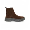 Image de Weekend Max Mara pour femme. 2525796035600 Bottines en cuir marron Genepi (40), 1 à 3 cm, Casuel, Sans manches / bretelles