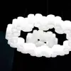 Image de Stilnovo Suspension LED Honey, intensité variable, ronde, 58 cm