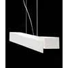 Image de Linea Light Suspension extravagante Zig Zag en blanc