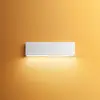 Image de Linea Light Applique murale LED Box W2 Bi-Emission, L 31,9 cm, blanc, 2700 K