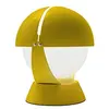 Image de Lampe de table Bonanotte STILNOVO à double émission pour application intérieure. Ampoule LED incluse, culot 1 x E14 jaune