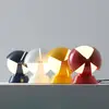 Image de lampe de table LED Stilnovo Buonanotte, jaune