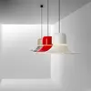 Image de Suspension LED Stilnovo Campana, DALI-Push, rouge