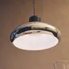 Image de Suspension LED Stilnovo Trepiù, couleur chrome/noir, Ø 40 cm