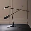 Image de Stilnovo lampe à poser LED Halley, noire, portée 100 cm