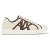 Image de A|X Armani Exchange pour femme. XW002851AF22752MZ732 Trainers Big Logo white (40), Blanc, Plat, Lacets, Casuel