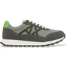 Image de A|X Armani Exchange pour homme. XM001960AF19388MZ756 Trainers Ax green (43), Plat, Lacets, Casuel, Vert