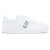 Image de EA7 unisex. 7X000332_AF10848 Baskets classiques en cuir blanc (38), Plat, Lacets, Casuel
