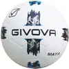 Image de GIVOVA Ballon Match Maya (Hybrid) Noir/Silver TG. 5