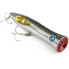 Image de Seaspin Toto 131   Leurre Artificiel pour la Pêche au Spinning, Popper Flottant 131 mm 36 g   Trou Hydrodynamique, Armature Traversante   pour Tassergals Liches Sérioles Barracudas ACC