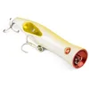 Image de Seaspin Toto 113   Leurre Artificiel pour la Pêche au Spinning, Popper 113 mm 23 g   Trou Traversant Innovant, Tube de Bulles   pour Bars Lampuges Barracudas GLWG