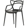 Image de Kartell 586609 chaise masters Plastique (noir)