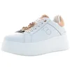 Image de Tosca Blu Elettra 011 16 W Baskets pour femme Blanc et poudre avec fleurs de strass, Blanc, 40 EU
