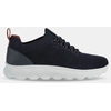 Image de Geox - Baskets en Velours de Cuir Spherica bleu marine 40
