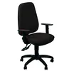 Image de Chaise de Bureau Unisit Tete Noir