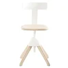 Image de Magis la Chaise Wild Bunch Tuffy, Blanc/hêtre Naturel