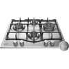 Image de Plaque de cuisson Gaz - HOTPOINT - 4 foyers - L 60 x P51 cm - PNN 641 IX