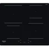 Image de Hotpoint - HQ2260SNE Plaque Induction - 4 Foyers / 1 Zone 21 cm, Booster 2300W, Commandes Sensitives, Sécurité Enfant et Gestion Puissance - H 5,4 x L 59 x P 51 cm