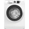 Image de Hotpoint - NS8489WKFR Lave-linge Hublot Posable - Capacité 8kg - Essorage 1400 tr/min - Écran Digital, Pesée Automatique - H 85 x L 59,5 x P 60,5 cm - Classe Énergétique A - Blanc