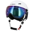 Image de CMP, Casque de ski Wa-2 avec visière (Blanc/Noir, L)