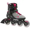 Image de Rollerblade Macroblade 90 Rollers en Ligne pour Femme, Gris Neutre/Rose Paradis, EU : 41 (UK : 7,5 / US : 9,5)