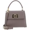 Image de Furla Cuir sac à main sac de soirée 1927 Mini Top Handle Bag Stucco Gray taupe