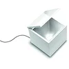 Image de Cuboluce LED Noir Brillant Lampe LED 3W à émission indirecte Flux lumineux 206 lumens Température de couleur blanc chaud 2 700 K