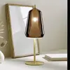 Image de miloox by Sforzin Lampe à poser X-Ray, bronze/or, hauteur 39 cm verre