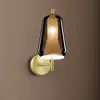 Image de miloox by Sforzin Applique murale X-Ray, bronze/doré, hauteur 29 cm, verre