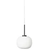 Image de MILOOX Lampe suspension moderne Blanc et Noir pour salle de séjour, 1 unité, EAN 8050612942047
