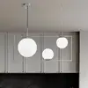 Image de miloox by Sforzin Suspension Buble, couleur acier, 3 lampes, verre