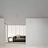 Image de miloox by Sforzin Suspension Aladino, 10 lampes, clair/doré, verre, décentré