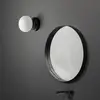 Image de Sforzin Applique murale Mose en verre, dimmable, laiton