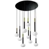 Image de MOSE LAMPE SUSPENSION 9LUMIÈRES MIXTE