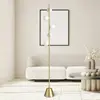 Image de miloox by Sforzin Lampe sur pied Pomi, 5 lampes, doré, verre, hauteur 170 cm