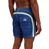 Image de SUNDEK Short de bain pour homme avec taille élastique 40,6 cm de long et 19,1 cm d'entrejambe, A1701 - Amiral, Small