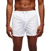 Image de Short de bain emblématique en taffetas avec taille élastique Sundek, 00642 - Blanc 42, Large