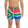 Image de SUNDEK Elasticated Waistband Recycled Polyester Repreve South Africa Flag Swimming Shorts XL