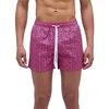 Image de SUNDEK Flash Leopard Print Elastic Waist Swimming Shorts M