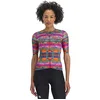 Image de Sportful 1123014-579 Glitch Bomber W JRS Femme T-Shirt Multicolor Pink M