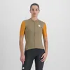 Image de Sportful 1123025-261 Checkmate W JRS Femme Sweatshirt Dark Gold Berry Blue L
