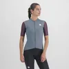 Image de Sportful 1123025-623 Checkmate W JRS Femme Sweatshirt Huckleberry Blue Radiance XL