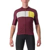 Image de CASTELLI 4522023-421 PROLOGO 7 Jersey Men's T-Shirt Bordeaux/Ivory-Passion Fruit S