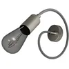 Image de Lampe Murale ou plafonnier Creative Flex 60 cm - sans Ampoule, Titane satiné